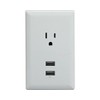 RCA WP2UWR USB Wall Plate
