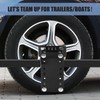 Spare Tire Mount, Universal Spare Tire Carrier Holder for Utility