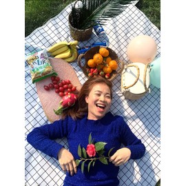 Picnic Mat, Camping, Bonfire, Leisure Sheet, For 3 to 4 People, Multifunctional Storage Mat, Oxford Cloth, Moisture-Proof, Windproof, Convenient, Lightweight, Compact, Tent Sheet, Camping Mat (White, Checkered Pattern)