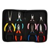 8 Pieces/Set Steel Mini Pliers Long Round Flat Pliers Jewellery