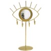 Gold Evil Eyes 9.7’’ Bracelet Jewelry Display Holder Stand Organizer,