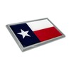 Elektroplate State of Texas Flag Small All Metal Emblem for