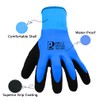 PROGANDA 2 Pairs Waterproof Work Gloves Superior Grip Double Latex