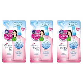 Paquete De 3 Recambios De Limpiador Facial Kose Softymo Speedy Cleansing De 200 Ml (6,76 Onzas Líquidas).