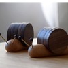 Wood Mug Coaster Heat Insulation Cute Snail Shape 5pcs Wooden