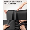 SAIJI Laptop Bed Tray Table, Adjustable PVC Leather Laptop Bed