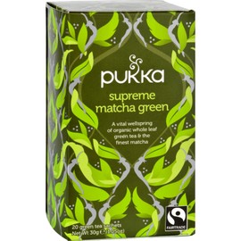 Pukka Organic Herbal Tea Supreme Matcha Green 20 Tea Bags