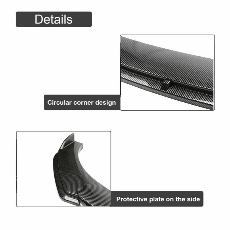 CNPAPC For Hyundai Genesis Coupe Carbon Fiber Style Front Bumper
