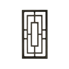 Nuvo Iron Decorative Insert for Fencing, Gates, Home, Garden - Rectangular, 9...