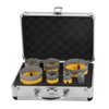 LFGUD Diamond Hole Saw Kit, 7-Piece Diamond Core Drill Bits