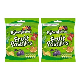 Rowntrees Fruit Pastilles Bag 143g (Pack of 2)