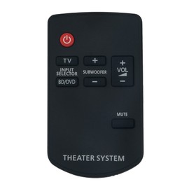 VINABTY N2QAYC000043 Replacement Remote Control for Panasonic Home Theater Audio System N2QAYC000043 SB-HWA520 SU-HTB520 SC-HTB527 SU-HTB527 SB-HWA527 SC-HTB520