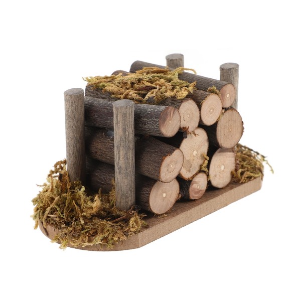 Abaodam 1 Set Garden Micro Landscape Mini Firewood Farm Firewood