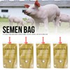 50pcs 100ml Disposable Plastic Pig Insemination Semen Bag Veterinary Equipment