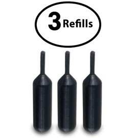 Vantamo Vantamo identitätsschutz-Rollstempel, breit, inklusive 3 Nachfüllpackungen – Entworfen für sichere Abdunklungssicherheit, Diebstahlschutz und Privatsphäre (3-Pack Nachfüllung)