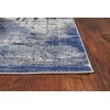 KAS Rugs Abstract Watercolor Flow 5' x 7'6 Plush Accent