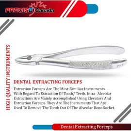 PRECISE CANADA: New German Grade EXTRACTING Extraction Forceps # MD1 Mead Forceps Dental Instruments New