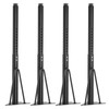 Hocamel Adjustable Table Legs 18-30 inch (45-75cm), Metal Desk Legs
