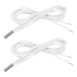 ECSiNG Pack of 2 12 V 60 W High Temperature Heater Cartridge Element Compatible with Mosquito Hotend V6 Hotend PT100 Compatible with Volcano MK8 3D Printer White 6 x 20 mm