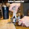 Coffee Tamper Set 2 in 1 53mm Coffee Tamper with