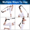 flintronic Yoga Stretching Strap, Stretcher Yoga Belt with Loops, Leg