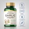 Piping Rock Odorless Garlic Softgel Capsules | 2400mg | 250