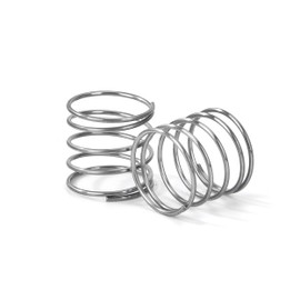 GUNGY Compression Spring Stainless Steel Spring Compression Springs 15 mm Wire Diameter 0.9 mm Outer Diameter 16 mm Length 15 mm Maximum Spring Force 0.33 kg Pack of 4