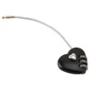 Love Heart Lock, Heart Shape 3 Digit Code Combination Luggage