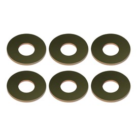 XYgdhqpt K5651-34352 6Pcs Blade Bolt Washers Compatible with Kubota ZD21 ZD28 ZD121 ZD321 ZD326 ZD327 ZD331 Mowers and B3200 B2400 B7800 Tractors (Replace K5651-34350 1913-2201)