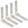 SAYAYO Heavy Duty Floating Shelf Bracket 4 Inch x 4