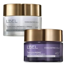 L'bel Kit Crema Día Y Noche Antiarrugas Concentré Cell 45+