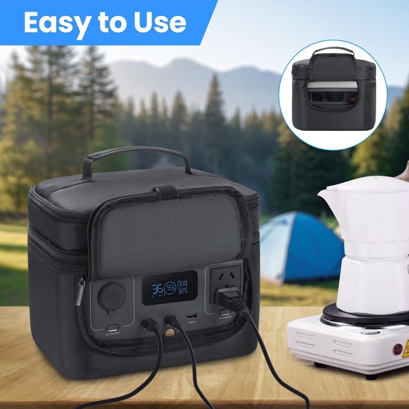 Speqerk Generator Cover Compatible with ECOFLOW River 2, Soft Carrying