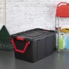 Unbranded Wheeled Extra Large Storage Bin Set of 2 Heavy