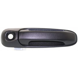 For Dodge Ram 2500 Exterior Door Handle 2003-2009 Driver Side Front, Textured Black | With Key Hole | Trim: All Submodels | CH1310120 | 55275949AC