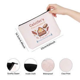 TSOTMO Calcifer's Bed & Breakfast Tote Bag Anime Lover Gift for Women Mother Best Friend (Calcifer's bag CA)