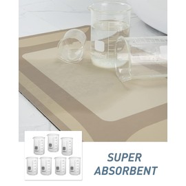 SIXHOME-Bath Mat Rug-Quick Dry Absorbent Rubber Backed Bathroom Mat Thin Bathroom Rugs Fit Under Door-Bath Mats for Bathroom Floor Mat in Front of Sink-Shower Rug for Bathroom 23.5"X35.5"