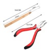 Hair Extensions Tools Kit 500 count Ring Beads 1 Hair