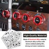 Car Centre Console Air Conditioner Switch Button Knob Cover Compatible