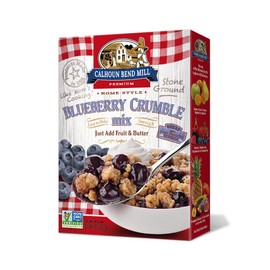 Calhoun Bend Mill Blueberry Crumble Mix 8 Ounces (Case of 6)