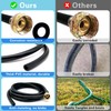 Leakproof Dehumidifier Drain Hose 3/4 Inch FHT Connection Brass Interface
