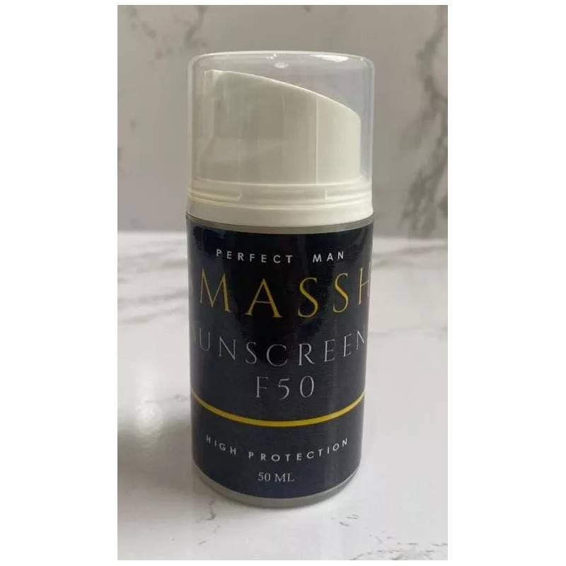 Smassh Protector Solar Facial Para Hombre F50 50ml Efecto Mate