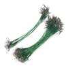 Fishing Wire Leader, Swivels Snap 100PCS Protective Fishing Leader for