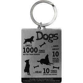 [Nostalgic Art] Animal Club Dogs and Puppies / Key Chain Key Ring Keychain, S