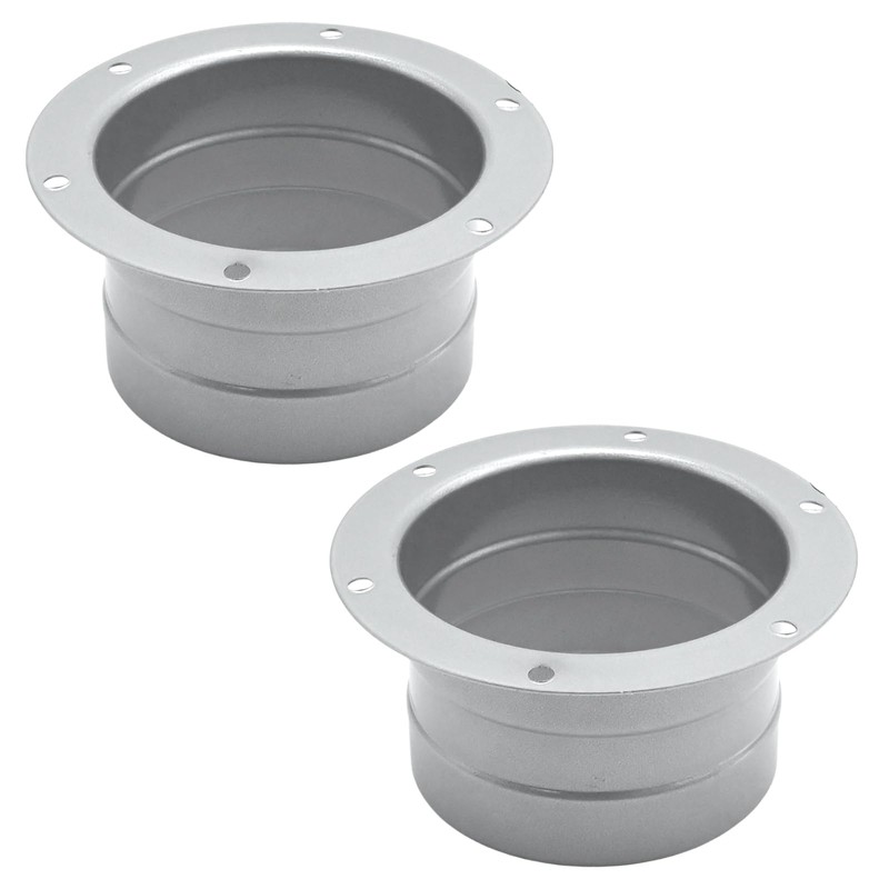ZUDKSUY 3 Inch Duct Connector Flange, Straight Pipe Flange Connector，2