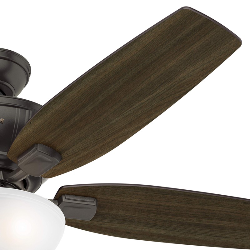 Hunter Fan 52 inch Traditional Nobel Bronze Indoor Ceiling Fan