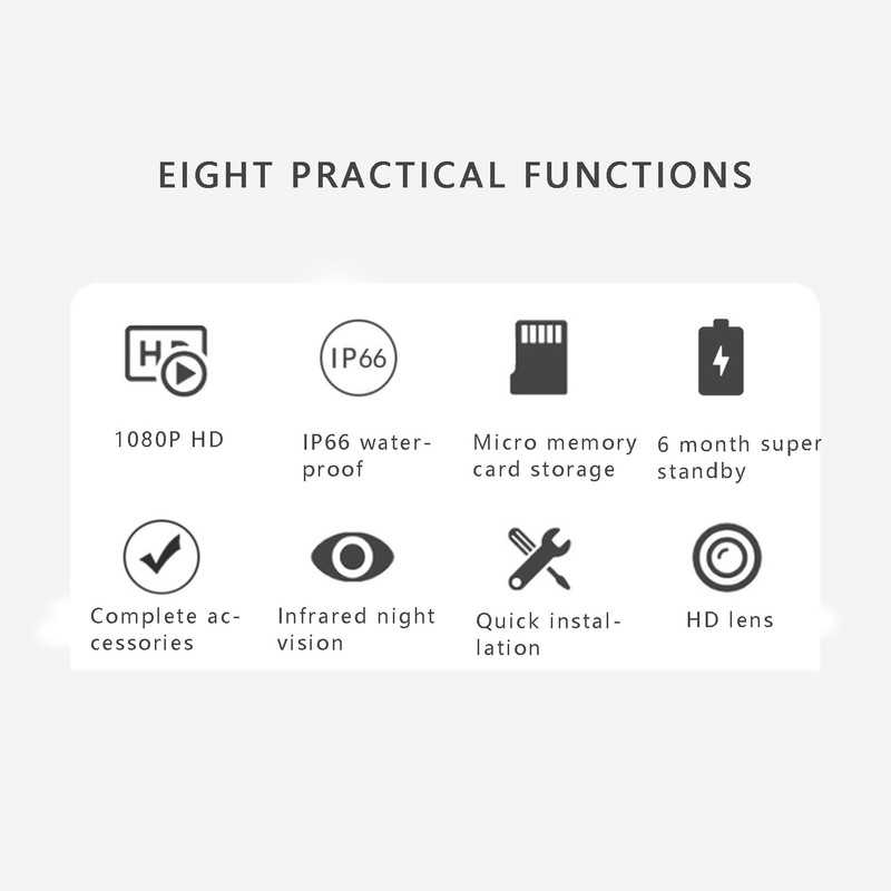 PR2000 Trail Hunting Camera Waterproof IP66 Infrared Induction Wildlife Trail