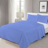 100% Egyptian Cotton Flat Sheet Super Soft Breathable Hypoallergenic Easy