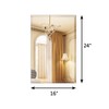 Umzodo 16"x24" Frameless Rectangle Wall Mirror with 1 inch Beveled