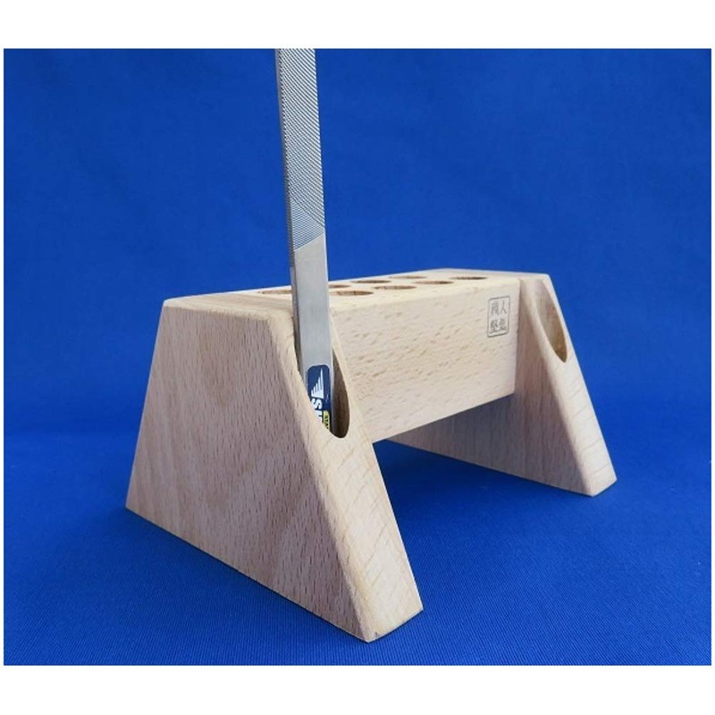 Shimomura Alec AL-K138 Wooden Hobby Tool Organizer Stand for Plastic