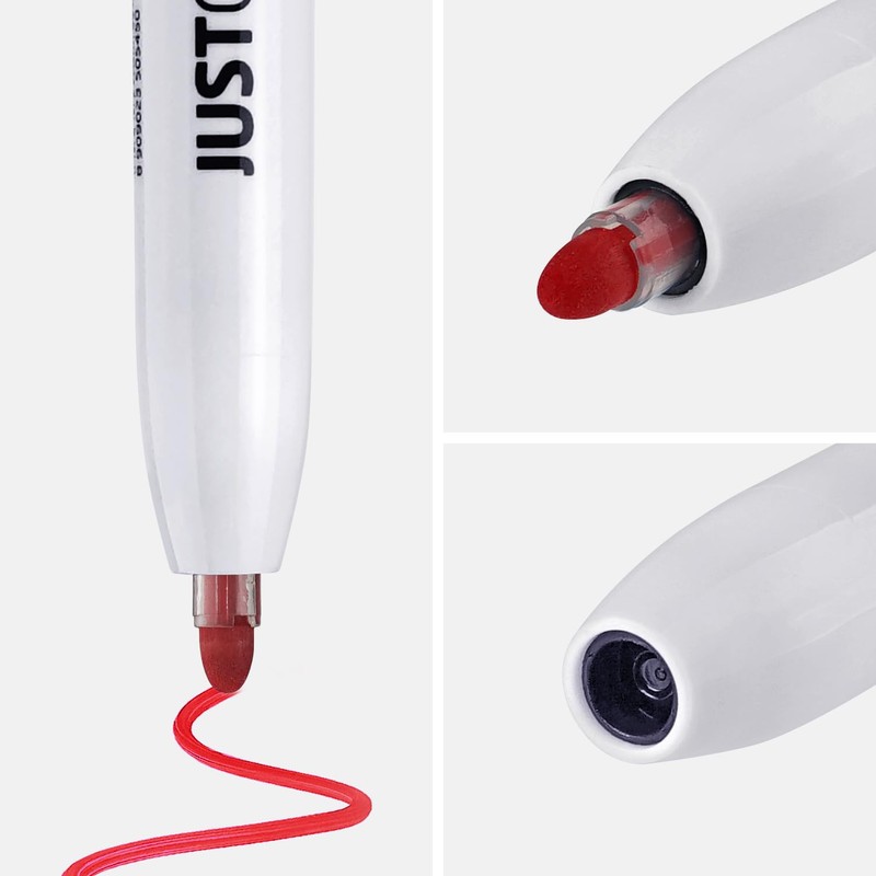 carrotez Retractable Dry Erase Markers, Low Odor Whiteboard Markers, Bullet